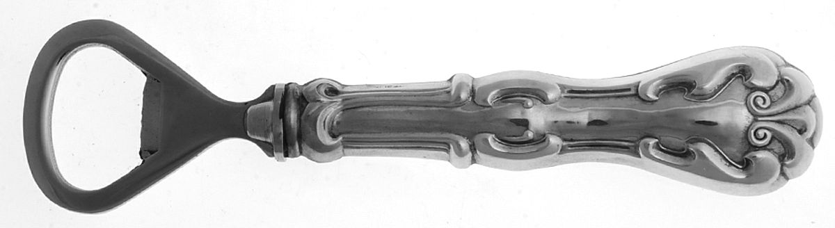 UNF1199 (Sterling) Bottle Opener with Stainless Bowl by Unknown Mfg Silver-1