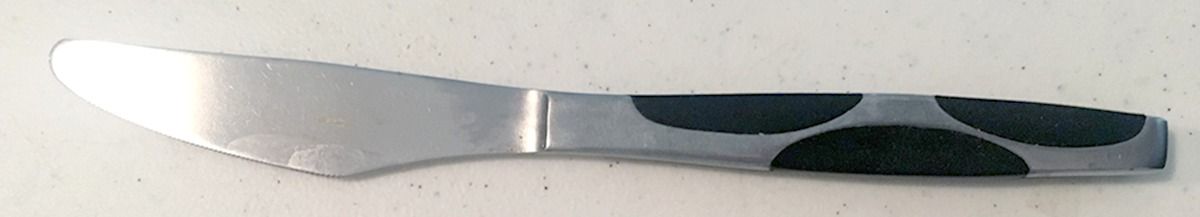 UNF1200 (Stainless) Modern Solid Knife by Unknown Mfg Silver-1