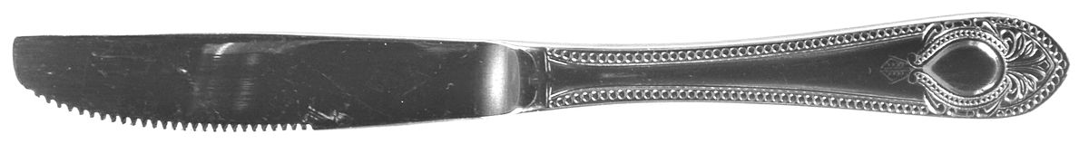 UNF1541 (Stainless, No Gold Accent, Plain Cameo) Butter Spreader Hollow Hdl-Paddle/Stainless Blade by Unknown Mfg Silver-1