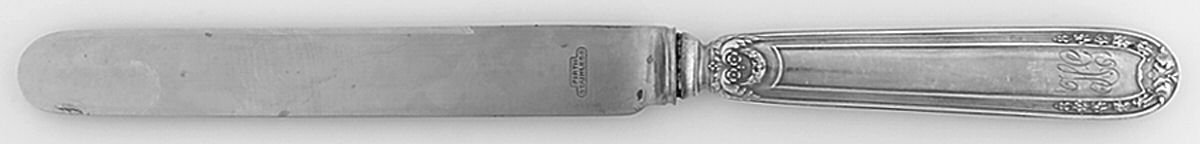 Palais Royal (Sterling) Blunt Hollow Knife with Bolster by Unknown Mfg Silver-1