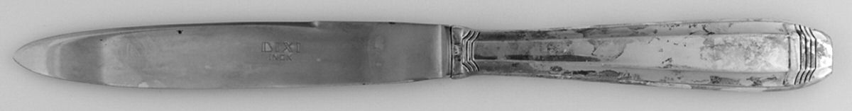 UNF1141 (Silverplate) Modern Hollow Knife by Unknown Mfg Silver-1