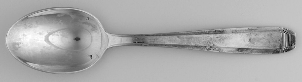 UNF1141 (Silverplate) Place/Oval Soup Spoon by Unknown Mfg Silver-1