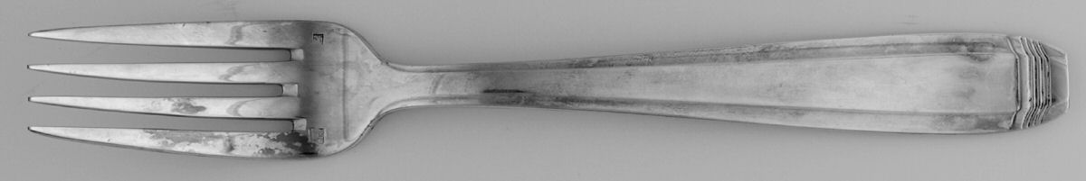 UNF1141 (Silverplate) Fork by Unknown Mfg Silver-1