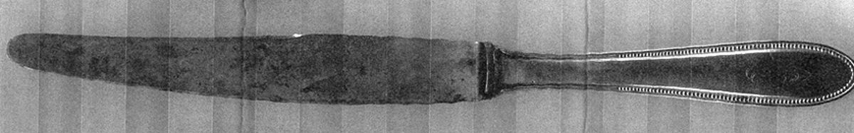 800-90 (Sterling) Modern Hollow Knife by Unknown Mfg Silver-1