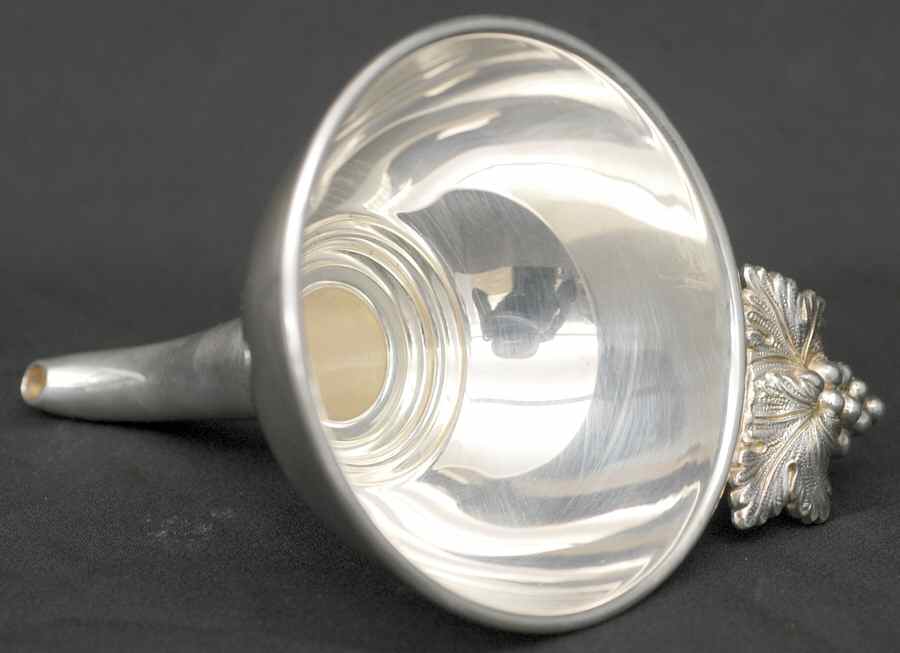 Silverplate Hollowware Funnel by Ugo Poggi-1
