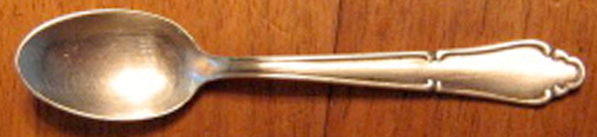 UNF1220 (Silverplate) Demitasse Spoon by Unknown Mfg Silver-1