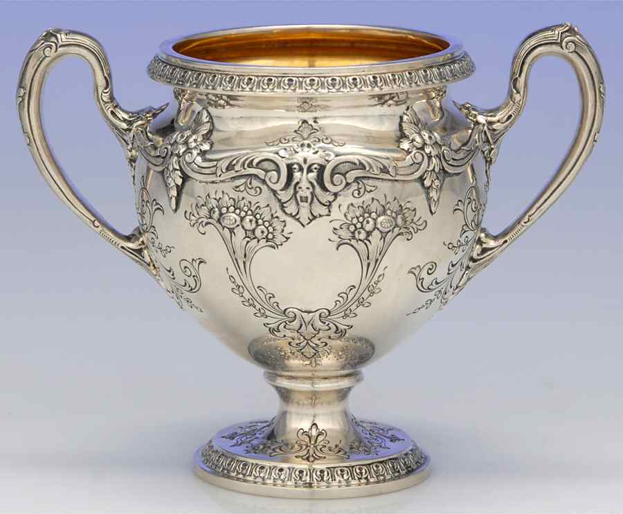 7845 (Sterling, Hollowware) Mini Open Sugar Bowl by Unknown Manufacturer-1