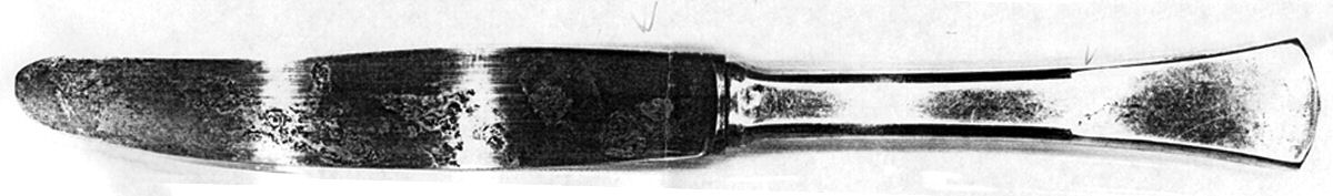 800-94 (Sterling) Modern Hollow Knife by Unknown Mfg Silver-1