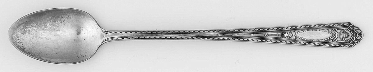 Aladdin (Silverplate) Iced Tea Spoon by Unknown Mfg Silver-1