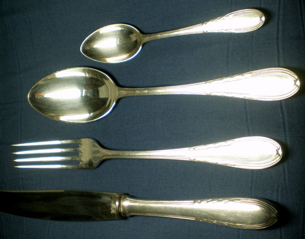 UNF1879 (Silverplate) Fork by Unknown Mfg Silver-1