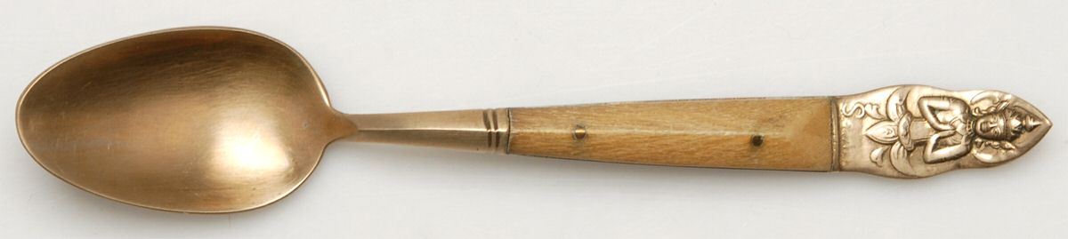UNF1883 (Brass) Teaspoon by Unknown Mfg Silver-1