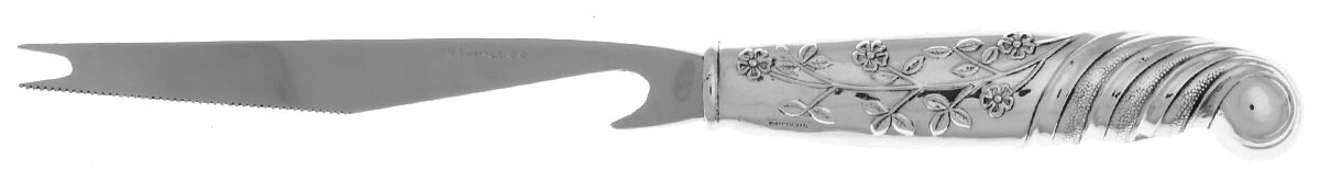 UNF752 (Sterling) Hollow Handle Bar Knife by Unknown Mfg Silver-1