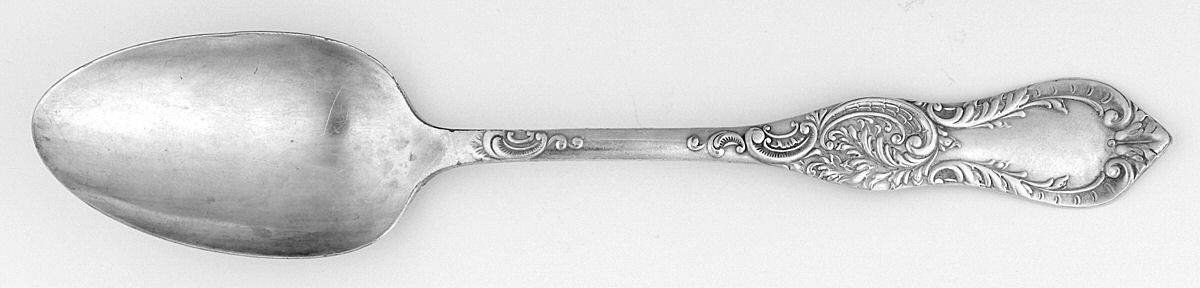 U. S. Silver Five (Silverplate) Place/Oval Soup Spoon by U.S. Silver Co.-1