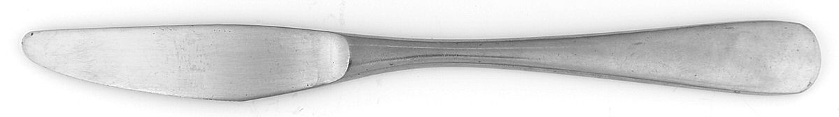 UNF1256 (Stainless) Modern Solid Knife by Unknown Mfg Silver-1