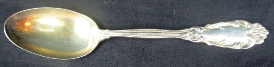 Unf1890 (Silverplate) Place/Oval Soup Spoon by Unknown Mfg Silver-1