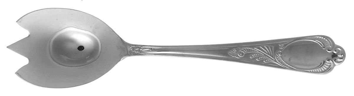 UNF1571 (Stainless) Pierced Tablespoon (Serving Spoon) by Unknown Mfg Silver-1