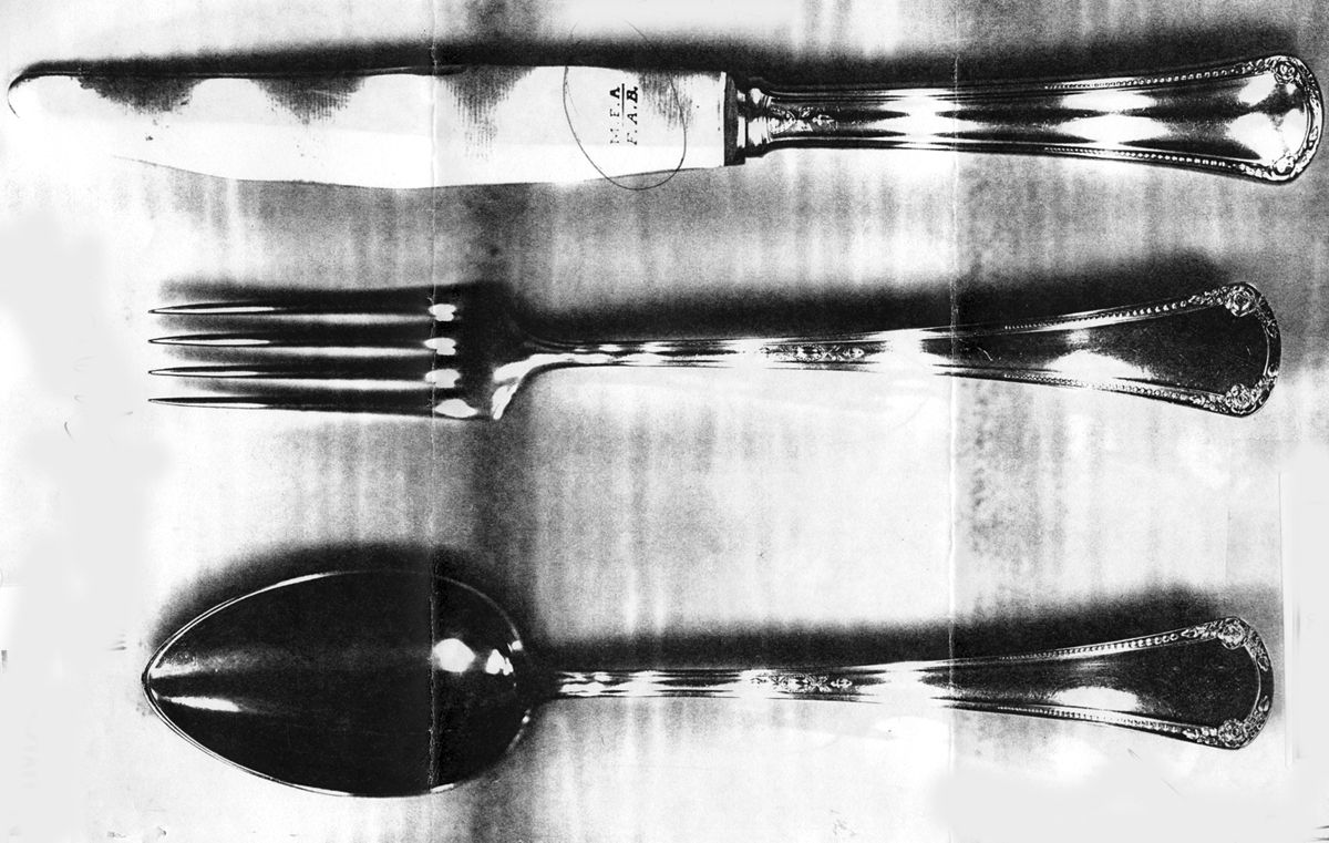 UNF1602 (SILVERPLATE) Fork by Unknown Mfg Silver-1