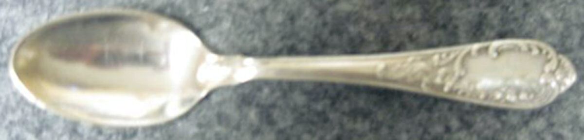 Unf1894 (Silverplate) Teaspoon by Unknown Mfg Silver-1
