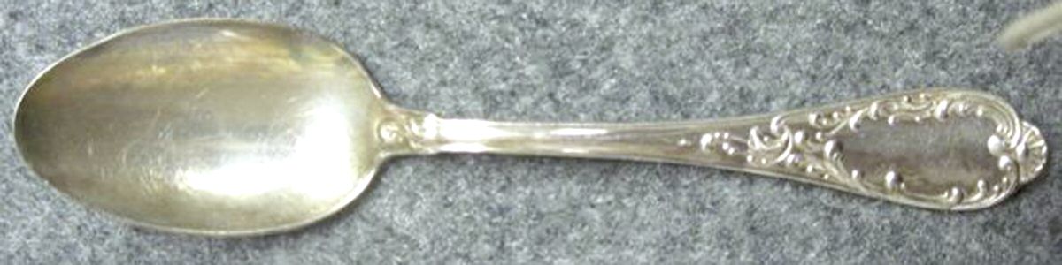 Unf1894 (Silverplate) Place/Oval Soup Spoon by Unknown Mfg Silver-1