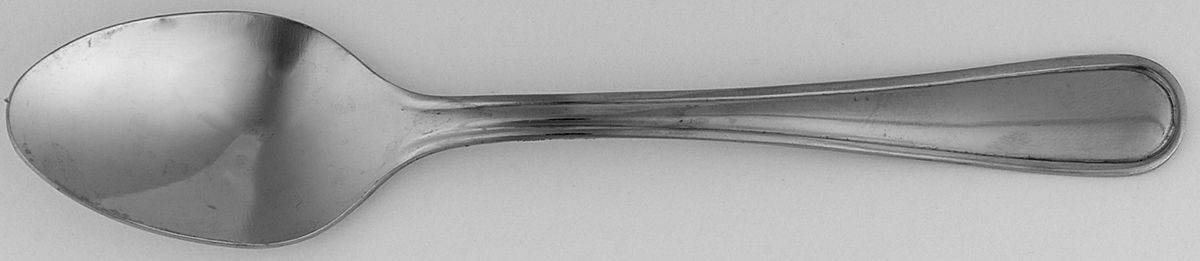 UNF1268 (Stainless) Teaspoon by Unknown Mfg Silver-1