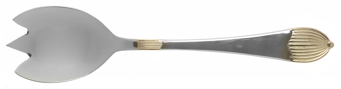 UNF1271 (Stainless) Solid Serving Fork by Unknown Mfg Silver-1