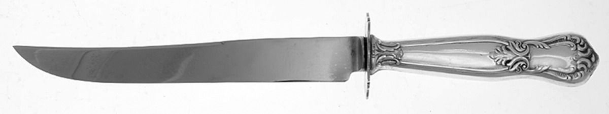 UNF1276 (Sterling) Small Carving Knife W/Sterling Guard by Unknown Mfg Silver-1