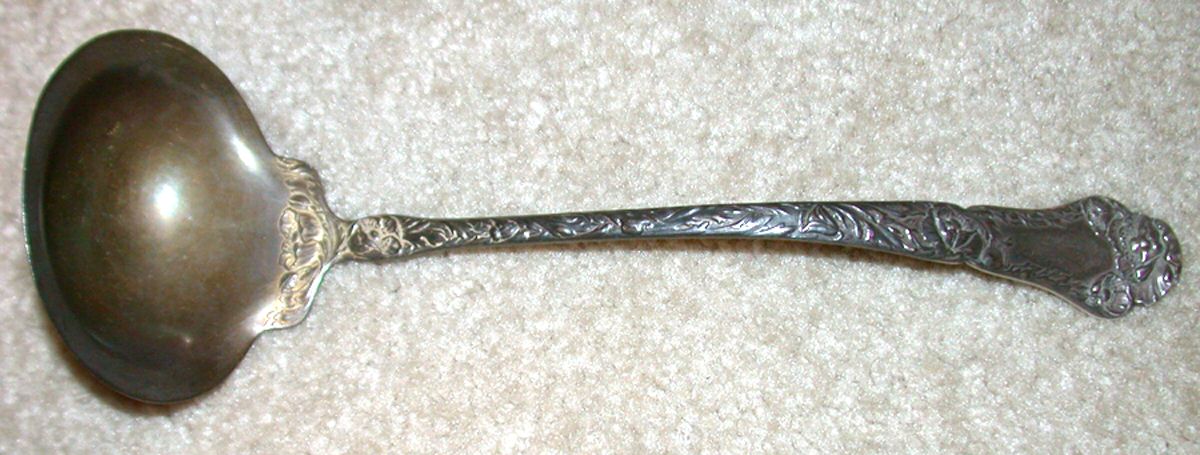 UNF1902 (Sterling) Punch Ladle Solid Piece by Unknown Mfg Silver-1