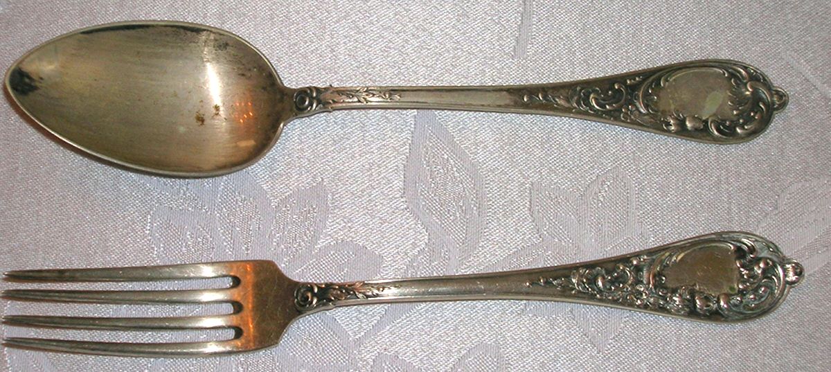 800-106 (Sterling) Fork by Unknown Mfg Silver-1