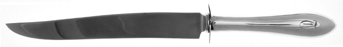UNF1279 (Sterling) Small Carving Knife W/Sterling Guard by Unknown Mfg Silver-1