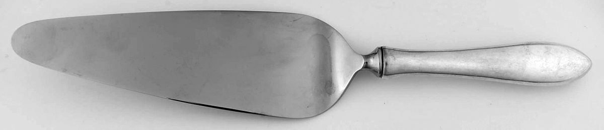 UNF1279 (Sterling) Pie Server with Stainless Blade by Unknown Mfg Silver-1