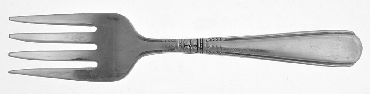 UNF1280 (Sterling) Baby Fork by Unknown Mfg Silver-1