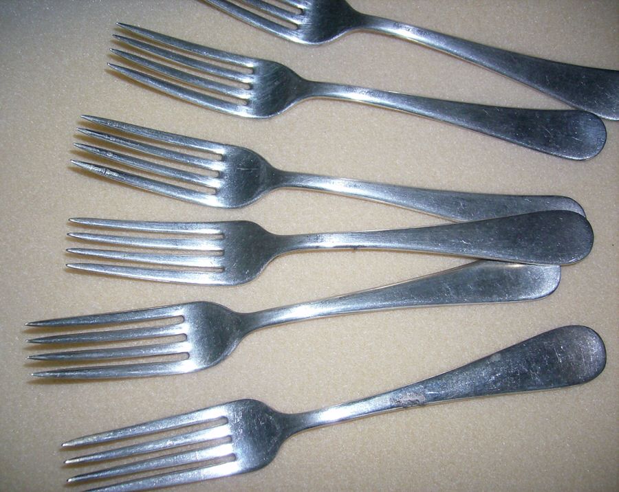 UNF1905 (Silverplate) Fork by Unknown Mfg Silver-1