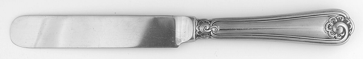 UNF1910 (Stainless) Blunt Hollow Knife by Unknown Mfg Silver-1