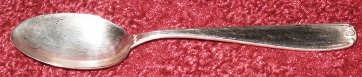 800-110 (Sterling) Demitasse Spoon by Unknown Mfg Silver-1
