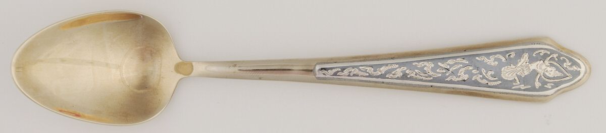 UNF765 (Bronzeware) Teaspoon by Unknown Mfg Silver-1