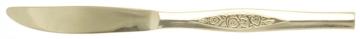UNF1300 (Gold Electroplate) Modern Solid Knife by Unknown Mfg Silver-1