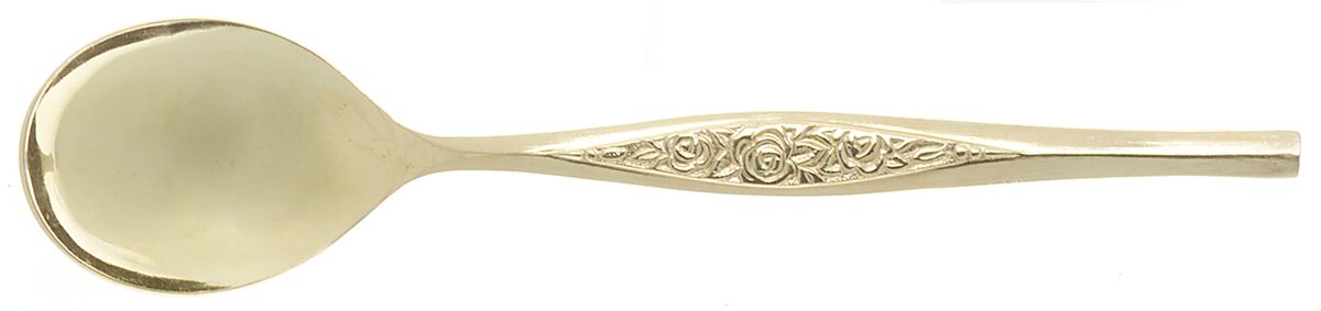 UNF1300 (Gold Electroplate) Sugar Spoon by Unknown Mfg Silver-1