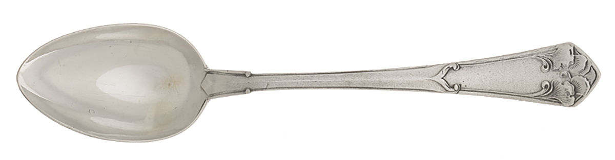 Coin Silver Flatware Teaspoon - Set of 6 by Unknown Mfg Silver-3