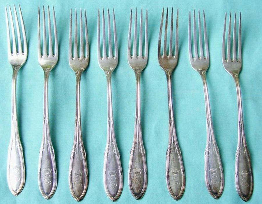800-111 (Sterling) Fork by Unknown Mfg Silver-1