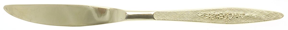 UNF1919 (Gold Electroplate) Modern Solid Knife by Unknown Mfg Silver-1