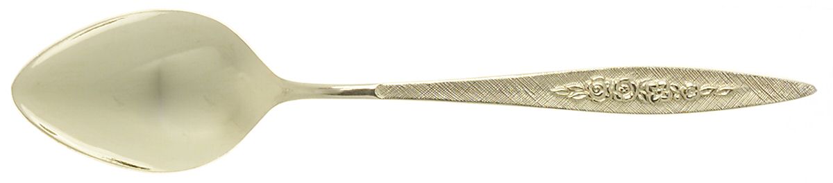 UNF1919 (Gold Electroplate) Teaspoon by Unknown Mfg Silver-1