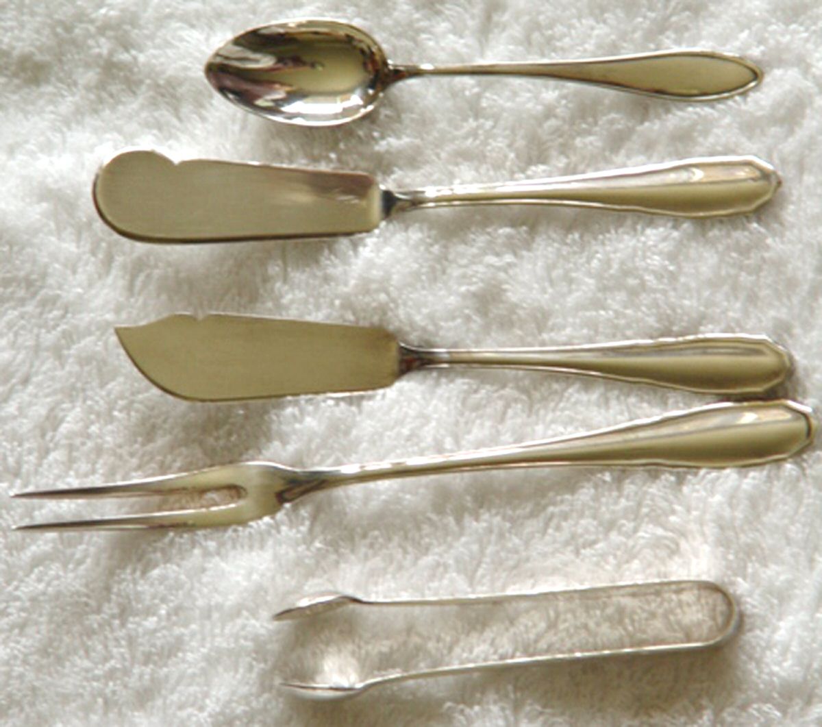 UNF1922 (Silverplate) Teaspoon by Unknown Mfg Silver-1