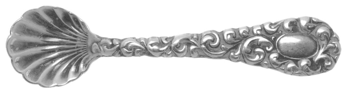 UNF1313 (Sterling) Individual Salt Spoon by Unknown Mfg Silver-1