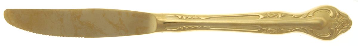 UNF1927 (Gold Electroplate) Modern Hollow Knife by Unknown Mfg Silver-1