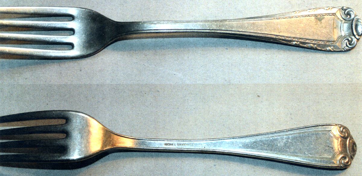 UNF1934 (Nickel Silver) Fork by Unknown Mfg Silver-1