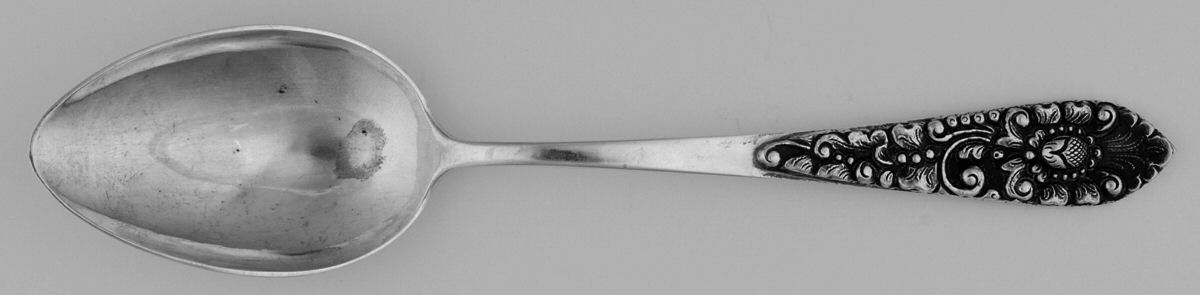 800-116 (Sterling) Tablespoon (Serving Spoon) by Unknown Mfg Silver-1