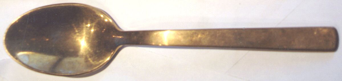 Ever Golden (Brass) Teaspoon by Unknown Mfg Silver-1
