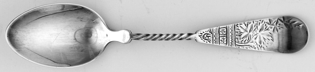 UNF1322 (Sterling) Five O'Clock Teaspoon by Unknown Mfg Silver-1