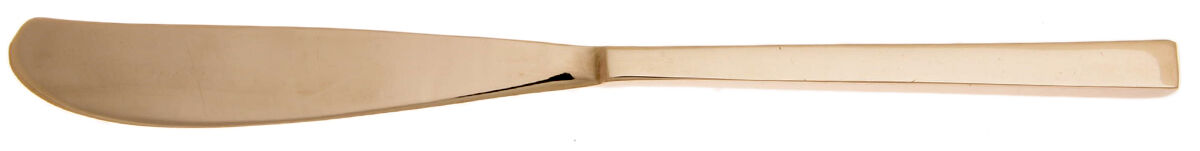 UNF1950 (Brass) Modern Solid Knife by Unknown Mfg Silver-1