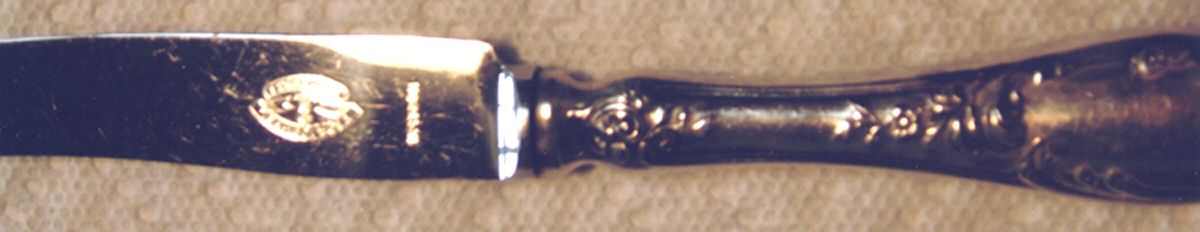 UNF1952 (Sterling) New French Hollow Knife by Unknown Mfg Silver-1